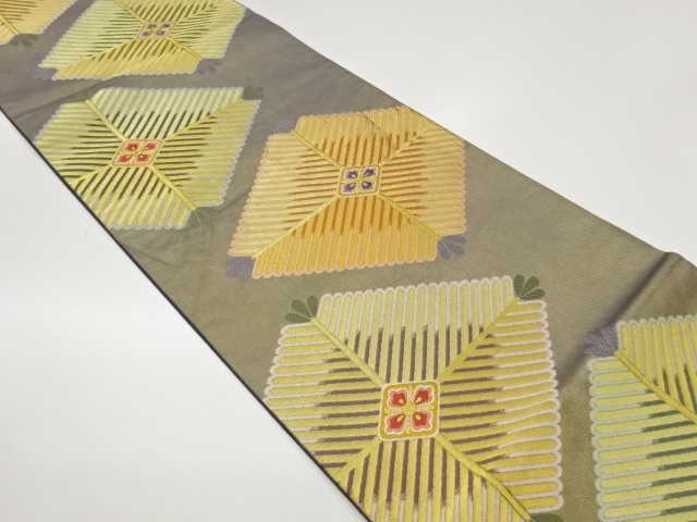 JAPANESE FUKURO OBI / WOVEN YOUNG PINE